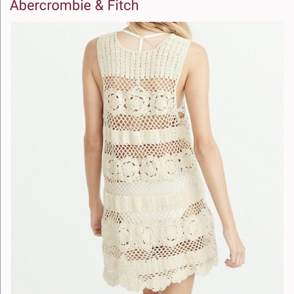 Abercrombie Fitch Crochet Bathing Suit 